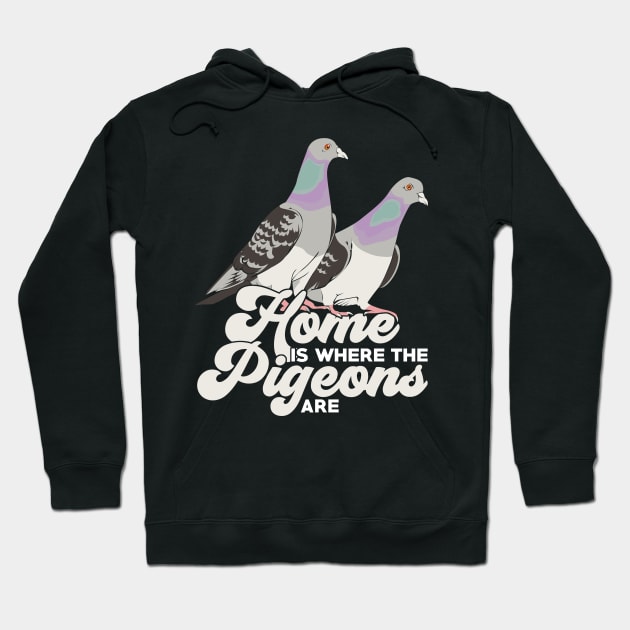 Home Is Where The Pigeons Are Hoodie by Dolde08